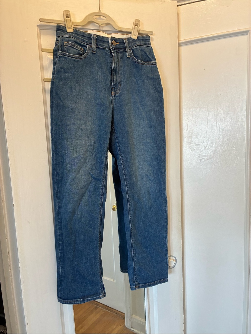 OAK + FORT Women’s Mid-Blue Bootcut Jeans